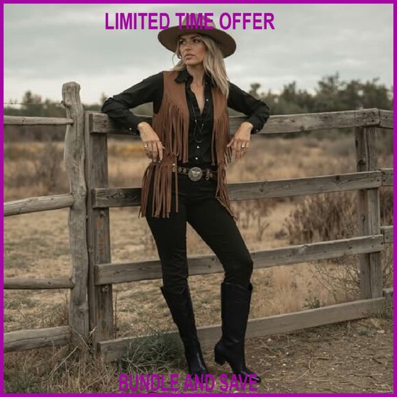 Square Toe Knee High Cowgirl Boots with Chunky Heel Western Style - Picture 3 of 8